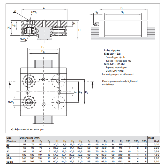  R1902 352 00 力士樂(lè)滾輪滑塊結(jié)構(gòu)圖